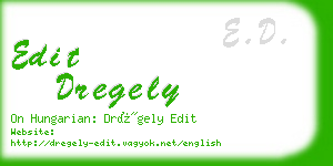 edit dregely business card